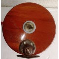 Big strong unique Wooden Reel with ball bearing system-Dia. 17 cm, W 8 cm-very good condition