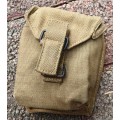 SADF Border War 1960`s canvas ammo pouch in good condition.