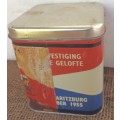 Vintage `Herdenking van die Gelofte-Petermaritzburg Des 1955` 1 Lb. Nett Tekker Koffie Blik