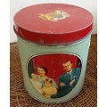 Vintage Commemoration Tin `Coronation Pack`  `The Dee Vee Coffee` of Queen Elizabeth II June 1953
