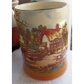 Beautiful Spotless Royal Doulton Rustic England Porcelain Mug - H 12 cm-TD 8 cm