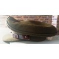 SADF Commando Cap/badge size  7 1/4 (58.4 cm) Sappi Hat Makers Pta- 1970`s/80`s  in good condition