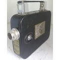 Vintage Cine-kodak Eight-25 movie Camera-wind up mechanism working