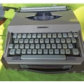 Vintage Antares Capri Typewriter in Carry Case-Good condition and working