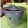 Vintage big bucket `TSP` Dough Mixer in good condition and working