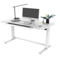 College Originals Electric Standing Desk Executive Motion Combo Edition - White