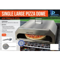 TP Single Large Pizza Dome - Single Pizza Oven with Ceramic Stone for Braais