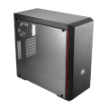 Cooler Master Master box B600L ATX Desktop Chassis Windowed - Black/Red