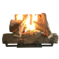 Alva Log Fireplace Gas Heater 520mm Wide