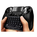 Bluetooth Wireless Keyboard Keypad For Sony PS4 Playstation 4 Controller - Black