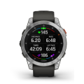 Garmin Epix (Gen 2) Standard Edition Premium Outdoor Smartwatch (47mm) - Slate Stainless Steel