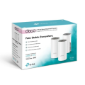 Tp-Link Deco E4 3 pack AC1200 Whole Home Wifi System 2 x 10/100 Lan Ports
