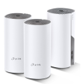 Tp-Link Deco E4 3 pack AC1200 Whole Home Wifi System 2 x 10/100 Lan Ports