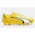 Mens Puma Ultra Play FG Yellow/Black Boots-UK 11