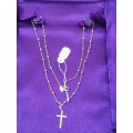 Magnificent 14ct Gold Cross Necklace