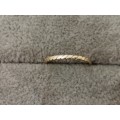 Dainty 9ct Gold Rope Ring