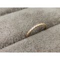 Dainty 9ct Gold Rope Ring