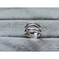 DISCOUNT!! Wide Silver Ring