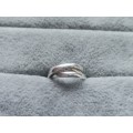 DISCOUNT!! Silver Russian Wedding Ring