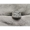 DISCOUNT!! Unique Silver Chain Ring