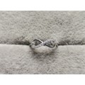 DISCOUNT!! Silver Infinity Ring