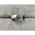 DISCOUNT!! Patterned Silver Ring