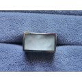 DISCOUNT!! Silver Mother-Of-Pearl Ring