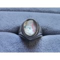 DISCOUNT!! Heavy Silver Ring with Arabic Writing