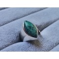 DISCOUNT!! Adjustable Silver  Turquoise Ring