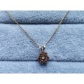 9ct Gold Flower Necklace