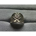 DISCOUNT!! Detailed Silver Ring
