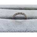 DISCOUNT!! Silver Full Eternity Ring