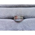 DISCOUNT!! Patterned Silver Ring