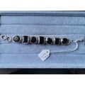 Discount!!! Silver Smokey Quartz Bracelet