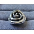 Discount!! Bulky Silver Rose Ring