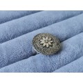 Discount!! Silver Flower Ring