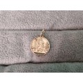 9ct Gold St. Christopher Pendant