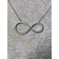DISCOUNT!!! Silver Infinity Necklace