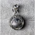 DISCOUNT!!! Silver Ball Chime Pendant