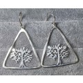 DISCOUNT!!! Silver Tree of Life Earrings