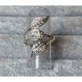 DISCOUNT!!! Silver Leafy Ring