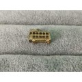 9ct Gold Bus Charm