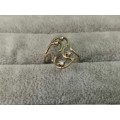 Unique 9ct Gold Diamond Ring