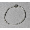 Sterling Silver Pandora Bracelet