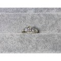 Silver Solitaire ring