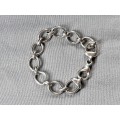 Bulky Silver Bracelet