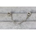 Silver Pandora Safety Chain