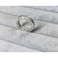 Silver BVLGARI Ring