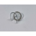 Patterned Silver Ring