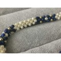 Unique 14ct Gold and Pearls Necklace